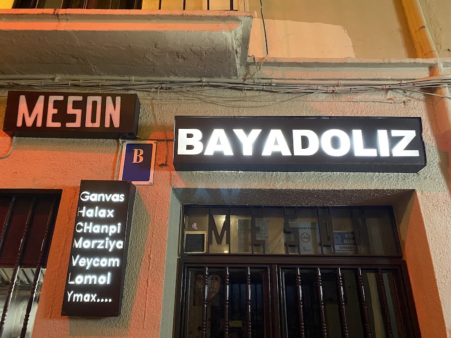 Mesón Bayadoliz en Zamora